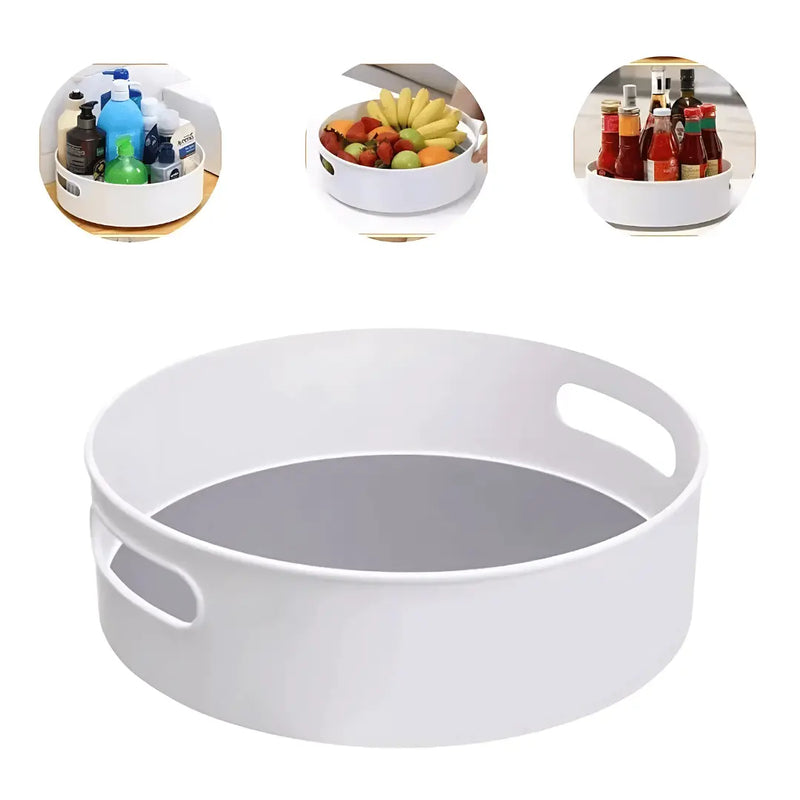 Organizador Multiuso 360º - Ideal para Temperos, Cosméticos, Geladeira, Banheiro, etc.