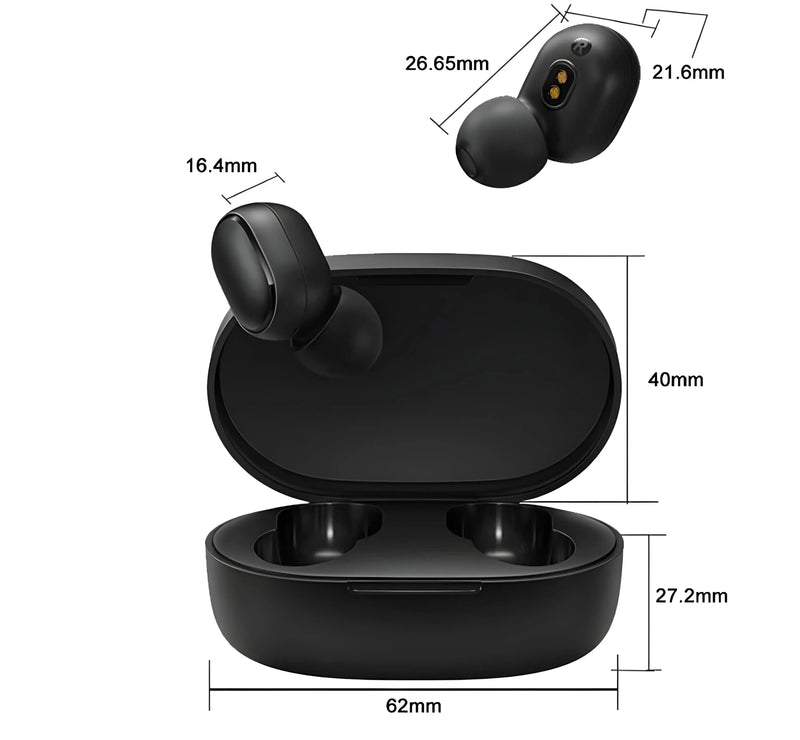 Fone De Ouvido Sem Fio Redmi AirDots 2 - Preto